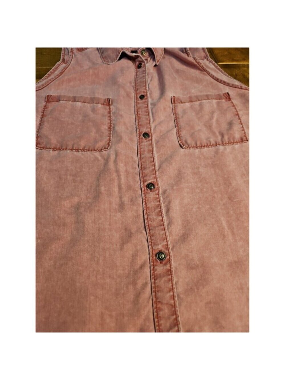 button up tank top size XL - Picture 6 of 8
